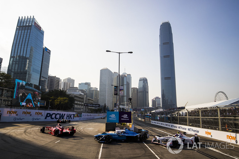 Jerome D'Ambrosio, Dragon Racing, Sébastien Buemi, Renault e.Dams & Neel Jani, Dragon Racing