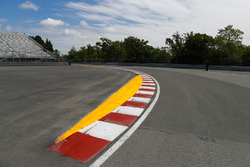 Circuit en kerb detail