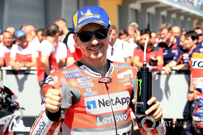 Tercer clasificado Jorge Lorenzo, Ducati Team