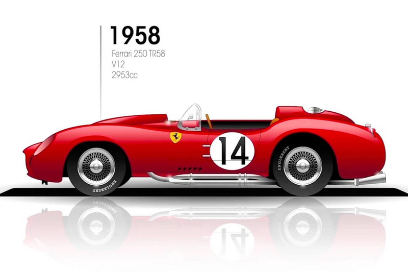 1958: Ferrari 250 TR58