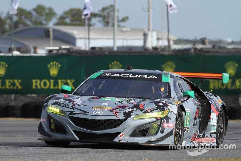 #86 Michael Shank Racing Acura NSX, GTD: Katherine Legge, Alvaro Parente, Trent Hindman, A.J. Allmendinger