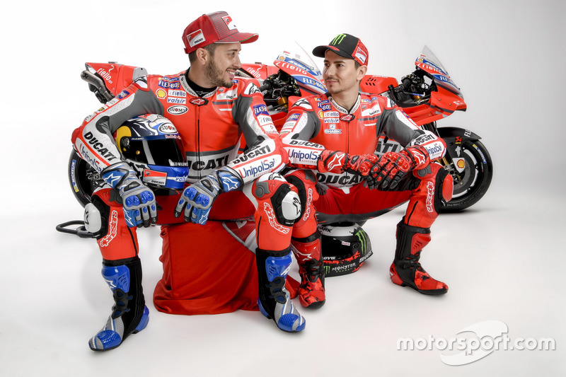 Jorge Lorenzo et Andrea Dovizioso, Ducati Team