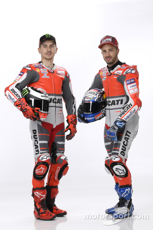 Jorge Lorenzo et Andrea Dovizioso, Ducati Team