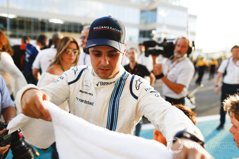 Felipe Massa - em uma prova em 2018