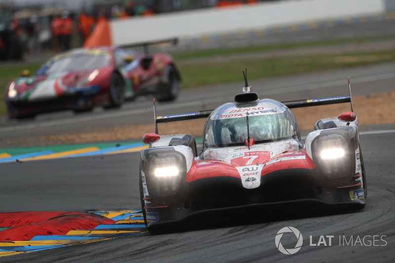 #7 Toyota Gazoo Racing Toyota TS050: Mike Conway, Kamui Kobayashi, Jose Maria Lopez