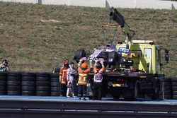 De wagen van Sergio Perez, Force India VJM11