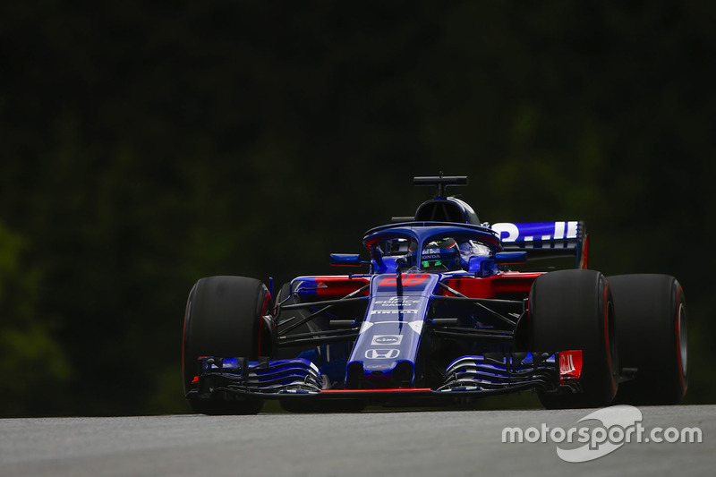 19: Brendon Hartley, Toro Rosso STR13, 1'05.366 (35 posiciones de sanción incluidas)