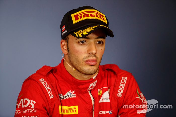 Tercer lugar Antonio Fuoco, Charouz Racing System