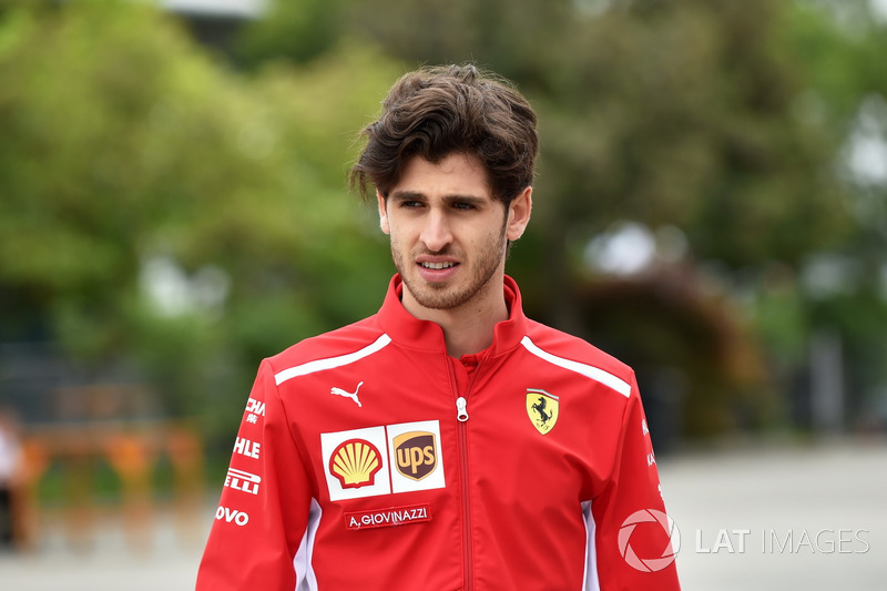 Antonio Giovinazzi, pilote de réserve Ferrari