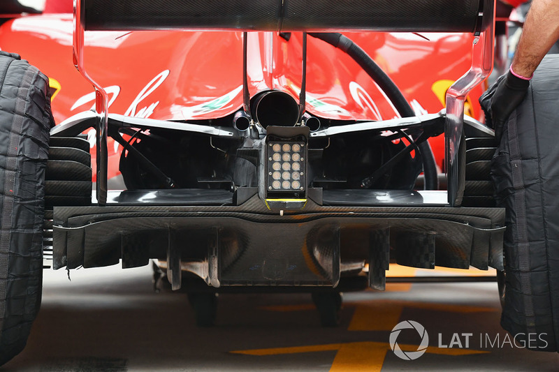 Диффузор Ferrari SF71H