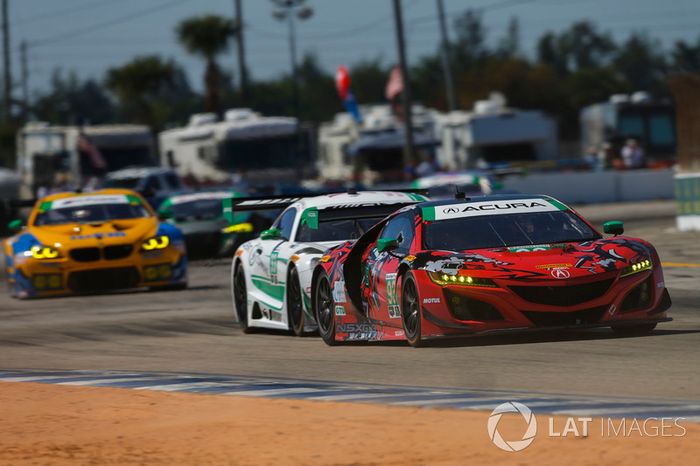 #93 Michael Shank Racing with Curb-Agajanian Acura NSX, GTD: Lawson Aschenbach, Justin Marks, Mario Farnbacher