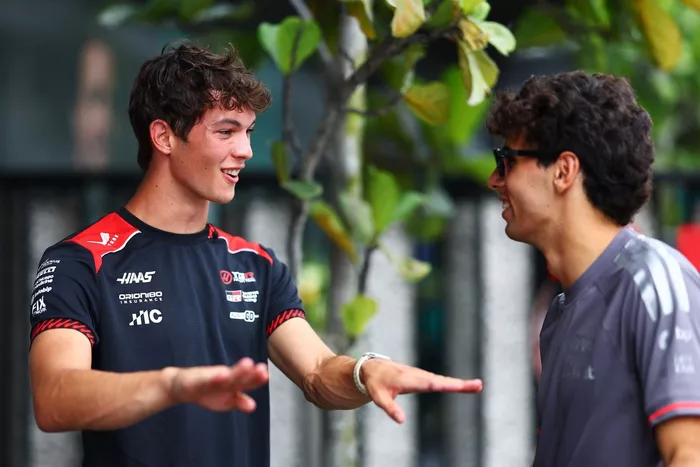 Oliver Bearman, Haas F1 Team, Gabriel Bortoleto, Audi F1 Team
