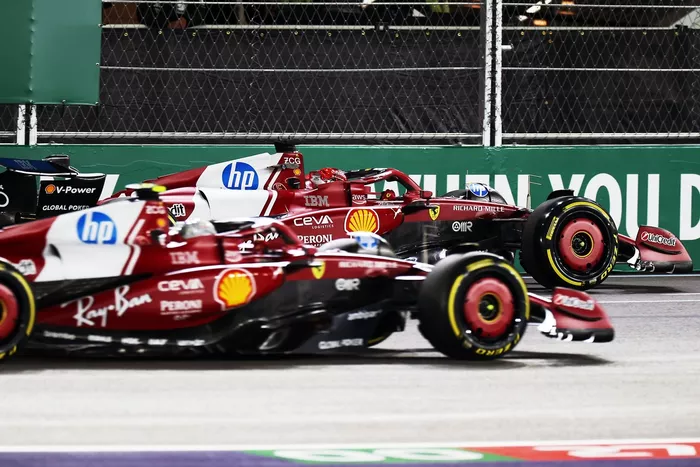 Charles Leclerc, Ferrari, Lewis Hamilton