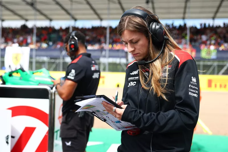 Laura Mueller, Race Engineer of Haas F1 