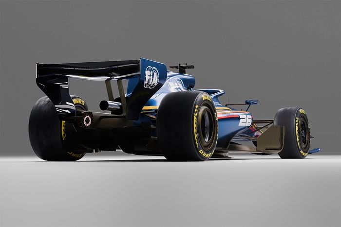 2026 FIA F1 car render