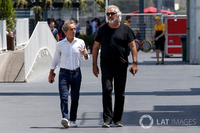 Alain Prost, Renault Sport F1 Team Asesor especial y Flavio Briatore