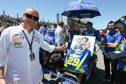 Kevin Schwantz, Andrea Iannone et un message adressé à Alex Rins, Team Suzuki MotoGP