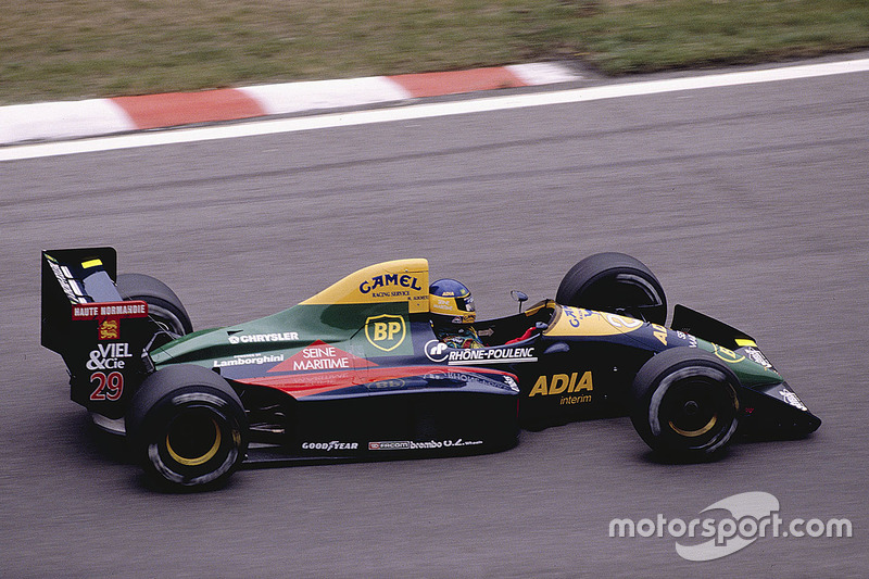 Мікеле Альборето, Larrousse LC89 Lamborghini