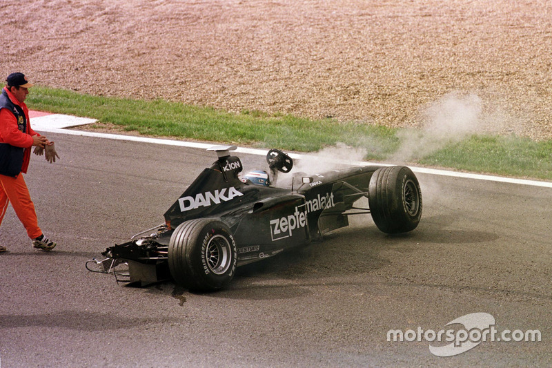 Crash: Mika Salo, Arrows