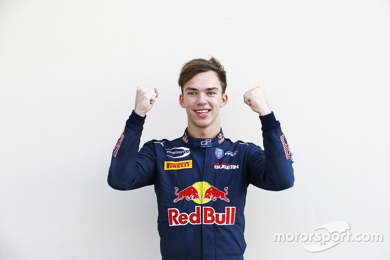 Campeón 2016 GP2 Series Pierre Gasly, PREMA Racing