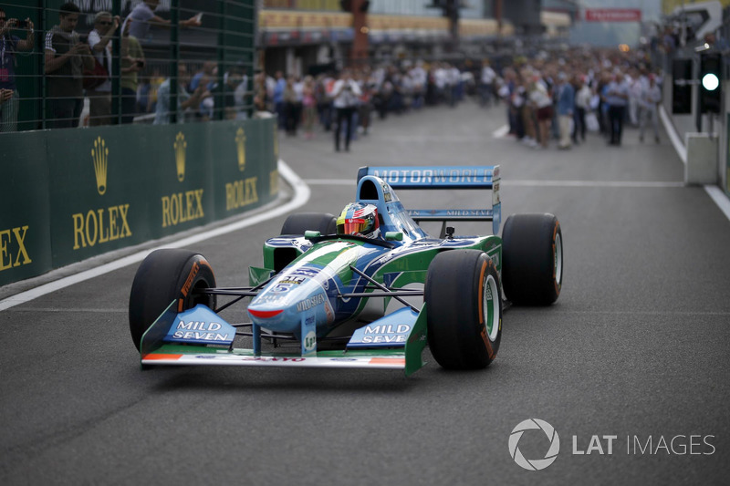 Mick Schumacher en el Benetton B194-5