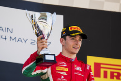 Podium : le vainqueur Charles Leclerc, PREMA Powerteam