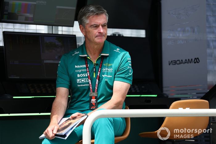 Andy Stevenson, Director Deportivo del Aston Martin F1 Team