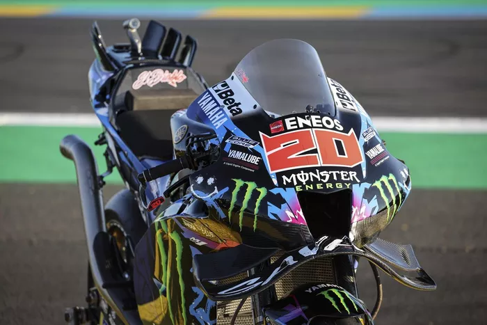 Fabio Quartararo, Yamaha Factory Racing, decoración especial
