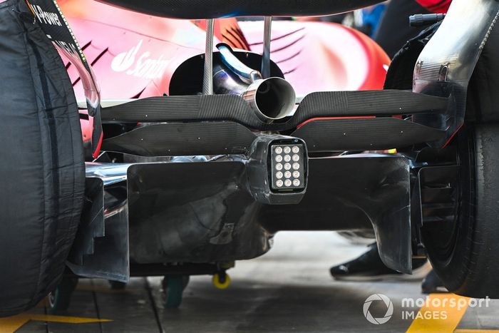 Ferrari F1-75 difusor