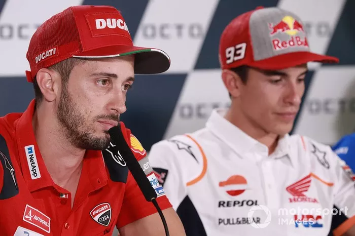 Andrea Dovizioso, Ducati Team, Marc Marquez, Repsol Honda Team