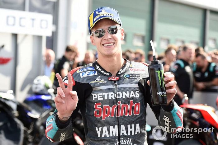 Segundo Fabio Quartararo, Petronas Yamaha SRT