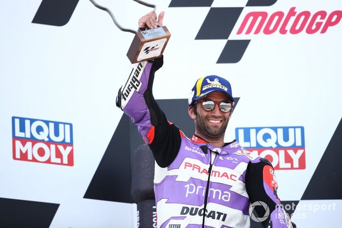 Podio: segundo lugar Johann Zarco, Pramac Racing