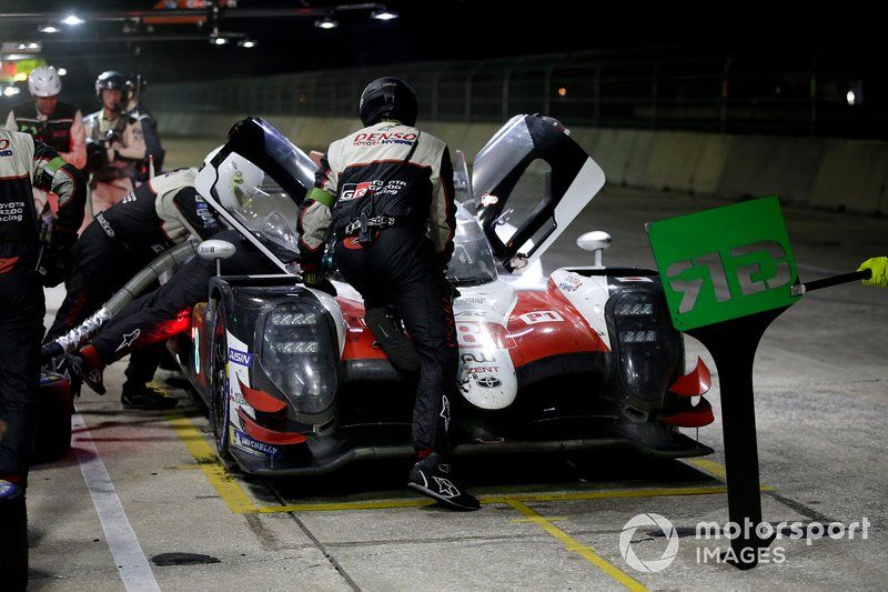 #8 Toyota Gazoo Racing Toyota TS050: Sébastien Buemi, Kazuki Nakajima, Fernando Alonso