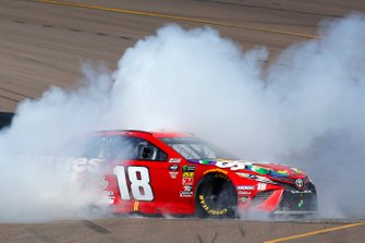 Race Winner, Kyle Busch, Joe Gibbs Racing, Toyota Camry SKITTLES