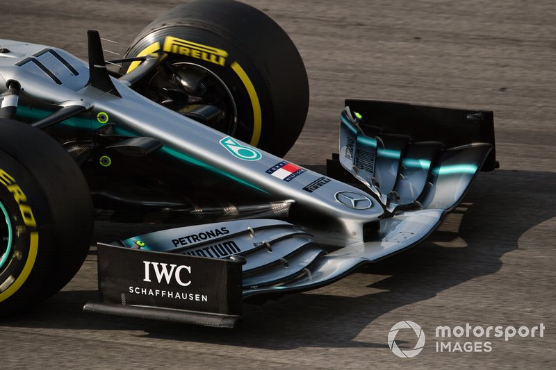Mercedes-AMG F1 W10 EQ Power+ burun detay