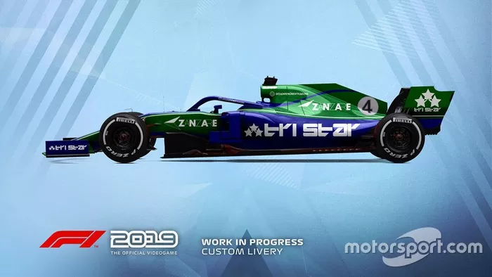 F1 2019 custom livery