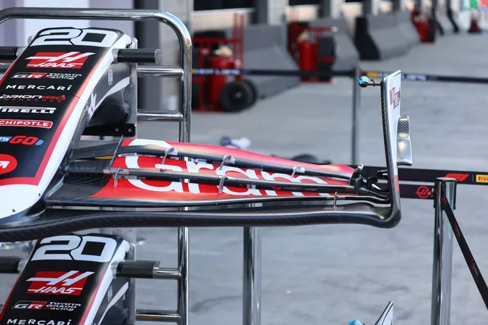 Haas VF-24 detalles técnicos