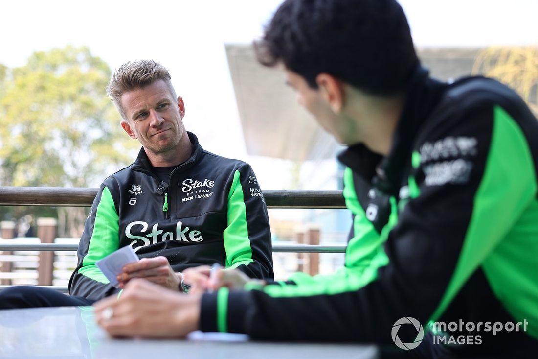 Nico Hulkenberg, Sauber, Gabriel Bortoleto, Sauber