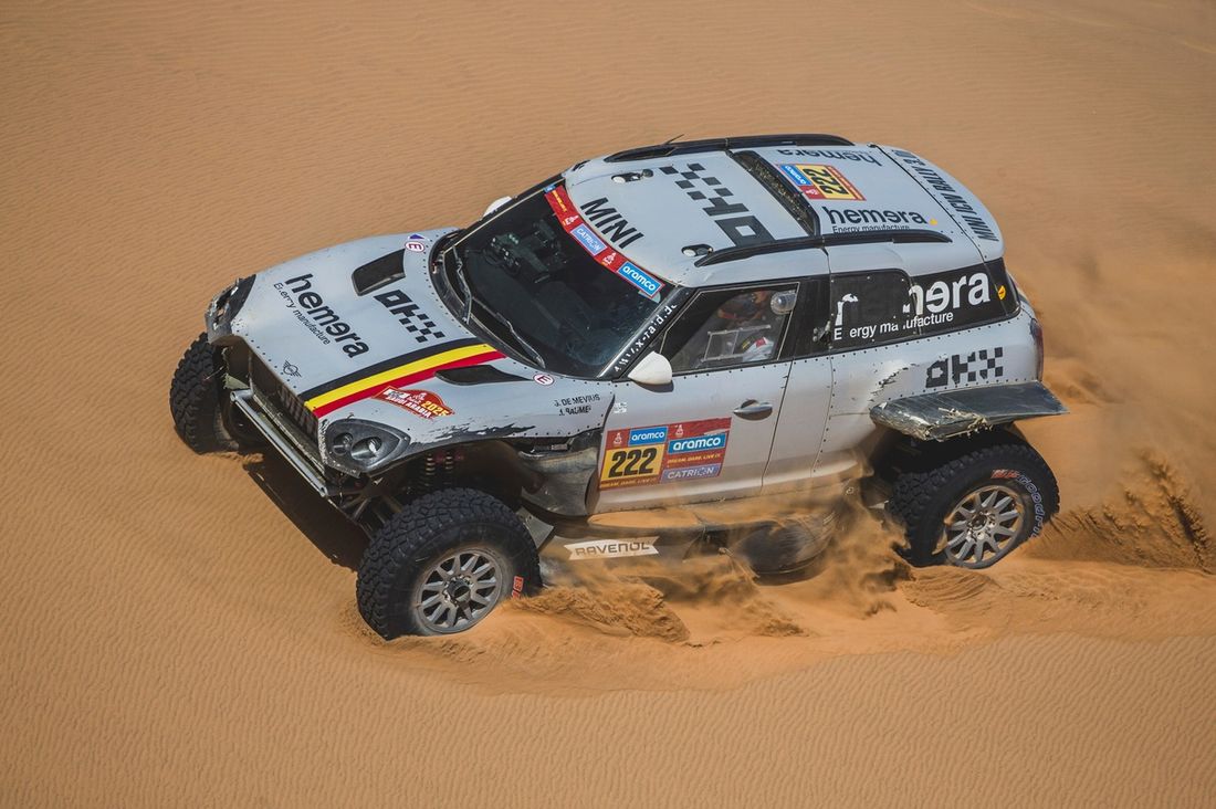 #222 X-Raid Mini JCW Equipo Mini: Guillaume De Mevius, Mathieu Baumel