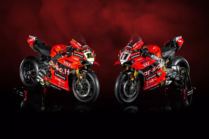 Le moto di Alvaro Bautista e Nicolo Bulega, Aruba.It Racing - Ducati