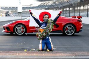 Indy 500 Race Winner Takuma Sato, Rahal Letterman Lanigan Racing Honda