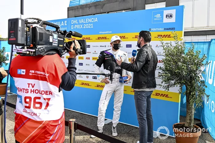 El poleman, Jake Dennis, BMW i Andretti Motorsport