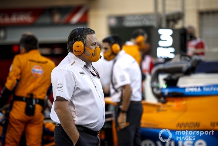 Zak Brown, director general de McLaren Racing