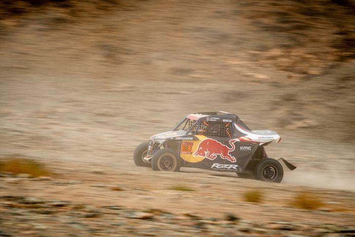 #387 Red Bull Off-Road Team USA OT3: Cristina Gutierrez Herrero, Francois Cazalet