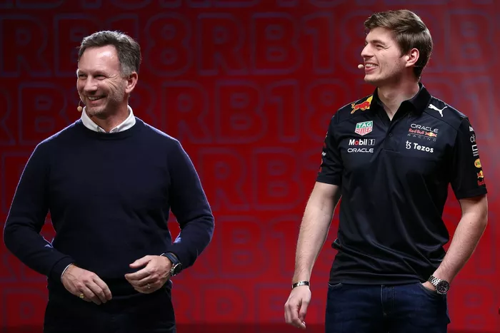 Max Verstappen, Red Bull Racing, 
Christian Horner, director del equipo Red Bull Racing