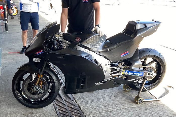 Honda RC213V 2022 of Alex Marquez, Team LCR Honda
