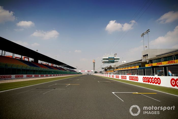 Vista general del circuito de Losail