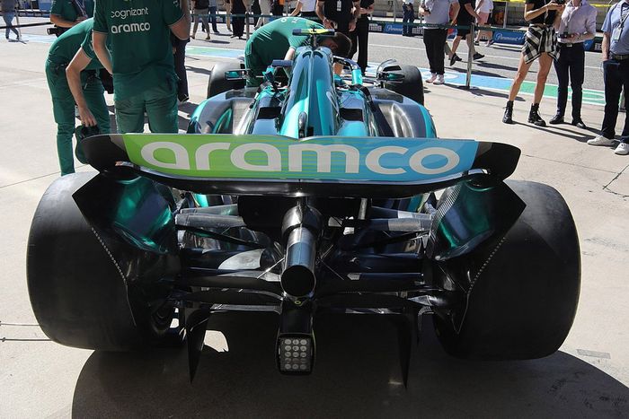 Aston Martin Racing AMR23 detalles técnicos 
