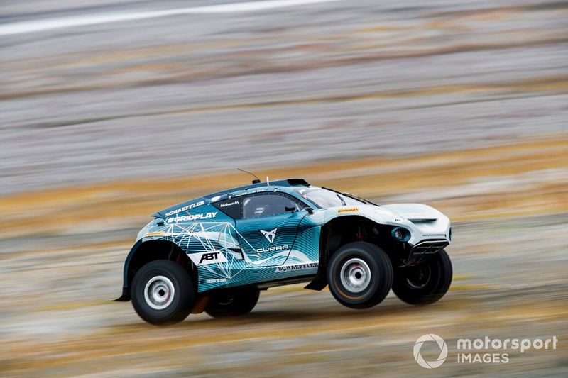 Jutta Kleinschmidt/Mattias Ekstrom, ABT CUPRA XE