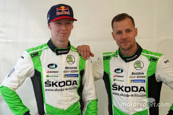 Kalle Rovanperä, Jonne Halttunen, koda Motorsport koda Fabia R5